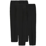MS Boys 2Pk Skinny Leg School Trousers 3-4 Y