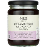 M&S Caramelised Red Onion Chutney 330g, imported from the UK