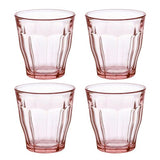 Duralex Picardie Pink Glass Tumbler Set 250ml