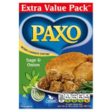 Paxo Sage & Onion Stuffing Mix 340g, imported from the UK