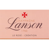 Champagne Lanson Le Rose Creation Wimbledon Edition
