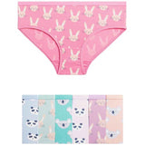 Girls MS Cotton Stretch Animal Knickers 7 Pack 8-9 Years Multi