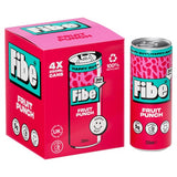 M&S Fibe Fruit Punch Fibre-Enhanced Fruit Punch Drink 4 x 250ml- Buy online at McGrocer