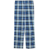 M&S Check Bottoms PJ Set, Extra Large, Navy