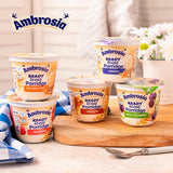 Ambrosia ready to eat porridge pot in golden syrup flavour, 210g - British product