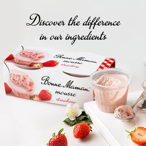 Bonne Maman Strawberry Mousse Dessert