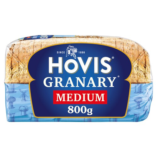 Medium Sliced Granary Bread with Toasted Wheat Flakes