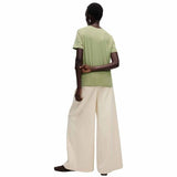 M&S Pure Cotton T-Shirt, 14, Fern Green