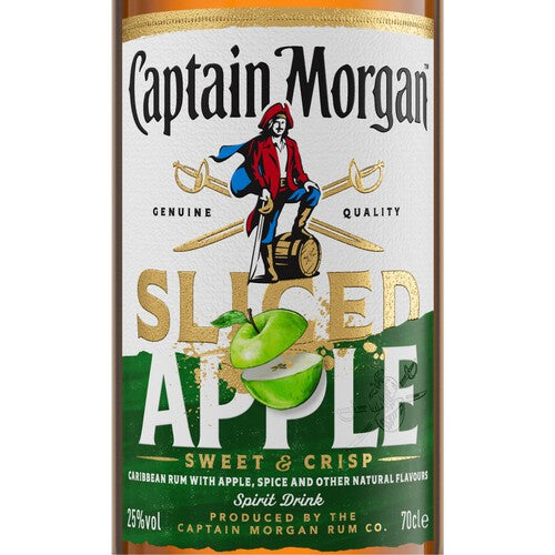 Captain Morgan Sliced Apple Rum Based Spirit Drink