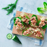 John West No Drain Fridge Pot Tuna Steak with a Little Spring Water