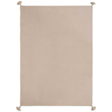 M&S Collection Knitted Tassel Throw, One Size Neutral