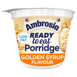 Ambrosia ready to eat porridge pot in golden syrup flavour, 210g - British product