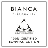 Bianca 180TC Egyptian Cotton Double Duvet Set Charcoal