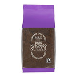 M&S M&S Fairtrade Dark Muscovado Sugar Brown Sugar 500g- Buy online at McGrocer