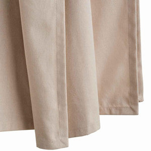 Pure Cotton Tablecloth, One Size, Natural