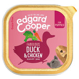 Edgard Cooper Puppy Grain Free Wet Dog Food with Duck Chicken