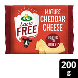 Tesco Arla LactoFREE Mature Cheddar Cheese 200g- Buy online at McGrocer