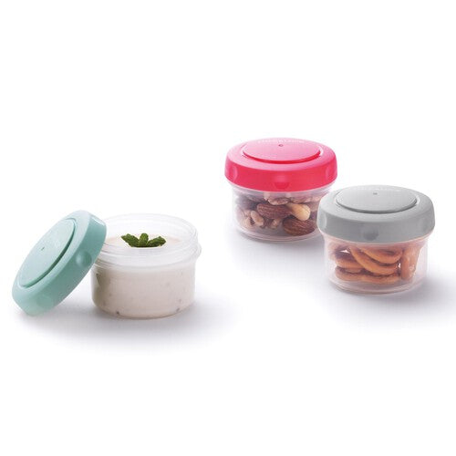 LocknLock 3 Pce Mini Round Storage Set