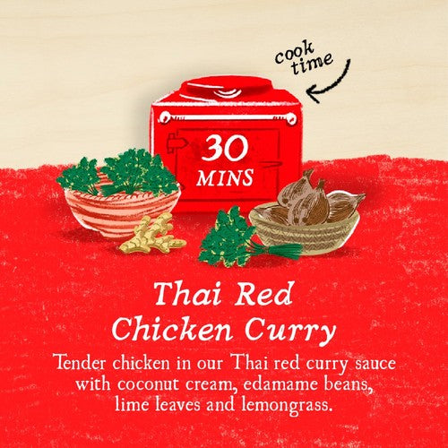 Charlie Bigham's Thai Red Chicken Curry & Fragrant Rice for 2