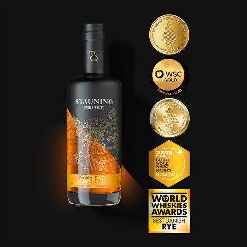 Stauning Rye Danish Whisky 70cl (British brand)