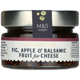 M&S M&S Fig, Apple & Balsamic Fruit Paste for Cheese 120g- Buy online at McGrocer