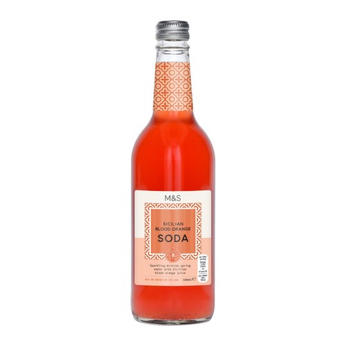 M&S Sicilian Blood Orange Soda