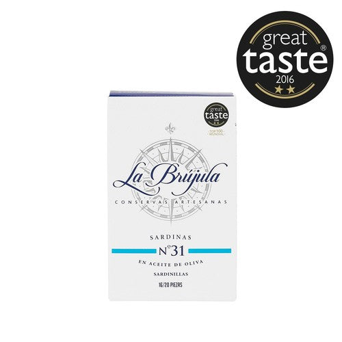 Brindisa Galician Small Sardines 115g - British product