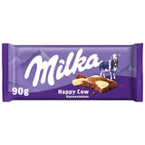 M&S Milka Happy Cows Milk and White Chocolate Bar 90g- Buy online at McGrocer