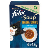 Felix Soup Tender Strips Fish Selection Wet Cat Food