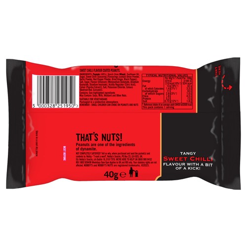 Nobbys Nuts Sweet Chilli Coated Peanuts