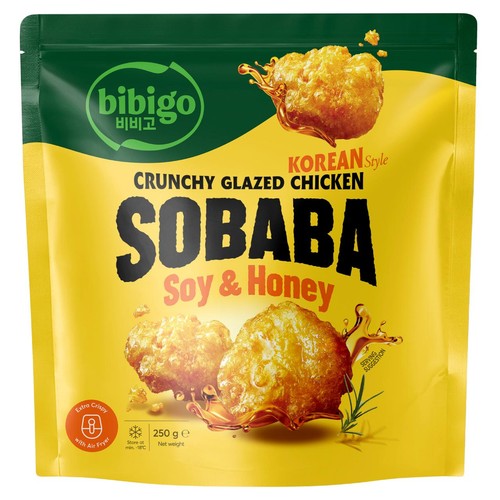 bibigo Korean Style Crunchy Glazed Chicken SOBABA Soy Honey