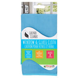 Greener Cleaner window and glass microfibre cloth 30x35cm, UK version