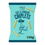 M&S salt and vinegar potato and corn snacks 100g, imported from the UK