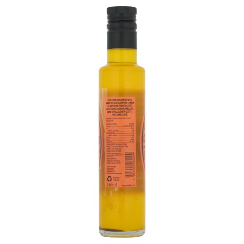 Diddly Squat Farm oak smoked rapeseed oil - British product