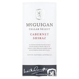 McGuigan Cellar Select Cabernet Shiraz wine 75cl, imported from the UK