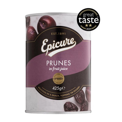 M&S Epicure Canned Prunes in Fruit Juice 425g- Buy online at McGrocer