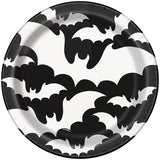 Halloween Bats Paper Party Plates