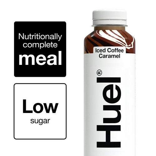 Huel ready-to-drink coffee caramel meal replacement drink 500ml, UK version