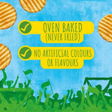 Jacob's Crinklys cheese and onion baked snack biscuits 200g, UK version