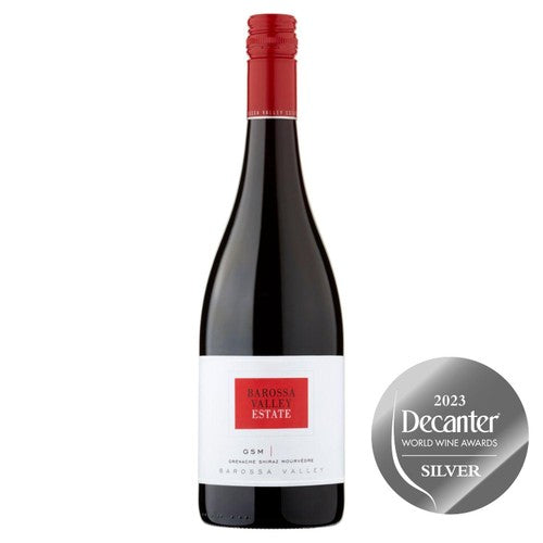 GSM Red Wine Blend from Australia in Glass Bottle