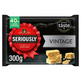 M&S Seriously Strong Vintage Cheddar Cheese 300g- Buy online at McGrocer