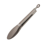 Stainless Steel Tongs 23cm Grey