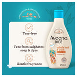 Aveeno Kids Bubble Bath and Wash with Soothing Oat for Sensitive Skin