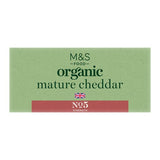 M&S Organic British Mature Cheddar Cheese 350g- Buy online at McGrocer