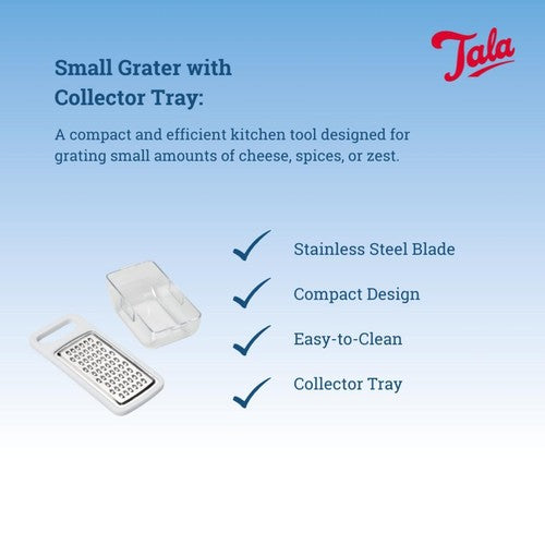 Tala Small Grater with Collector Tray