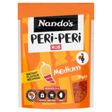 Nando's medium spice seasoning rub 25g pack, imported from the UK