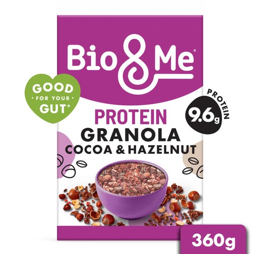 Bio&Me cocoa hazelnut granola 360g - British product