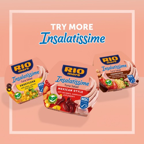 Rio Mare Tuna Cous Cous Salad 160g, imported from the UK
