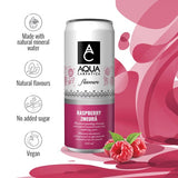 Aqua Carpatica Sparkling Flavoured Water Raspberry 4 x 330ml - British product