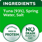 John West No Drain Fridge Pot Tuna Steak with a Little Spring Water